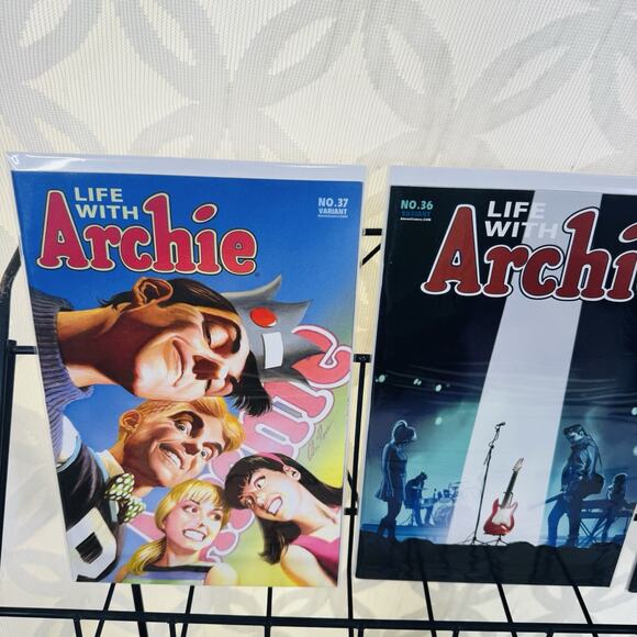 Archie 1-2 10 19 & Life With Archie 36 37 Variant Covers Lot Alex Ross Death - Picture 2 of 5